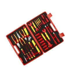 Yato 42x21x34 cm Chrome Vanadium Steel 1000 V Insulated Repair Tool Set, YT-21299 (Set of 32)-picture-16