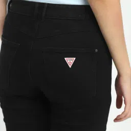 Guess Black Solid Jeans image 4
