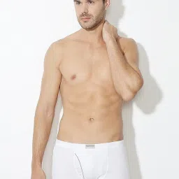 van heusen Vh Innerwear White Cotton Regular Fit Briefs image 1