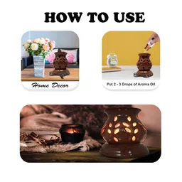 PEEPALCOMM 2Pcs White Electric Scented Diffuser With Lavender Oil - 10 ml image 5