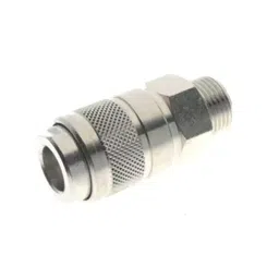 RS PRO Brass Female Quick Air Coupling G 3/8 Male Threaded, 1878774-picture-20