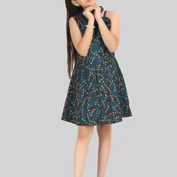 BEING NAUGHTY Girls Floral Print Fit & Flare Dress-picture-39