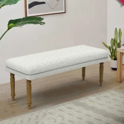 Chumbak Nawaab Srilanka Solid Ivory Sheesham Wood Bench-picture-20