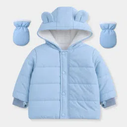 Miarcus Boys Blue Regular Fit Jackets image 2