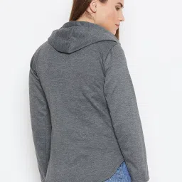 Belle Fille Grey Full Sleeves Sweatshirt image 2