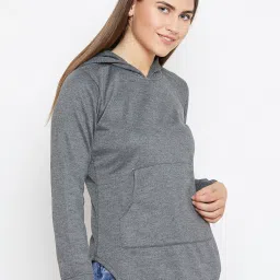 Belle Fille Grey Full Sleeves Sweatshirt image 3