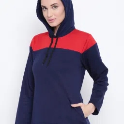 Belle Fille Navy Full Sleeves Sweatshirt image 4