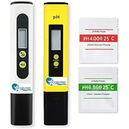OCEAN STAR Total Dissolved Solids Meter and Digital pH Meter with Buffer Solution R1-D5X4-7EGW-picture-11