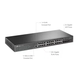 TP-link TL-SG3428 Gigabit Managed Switch image 2