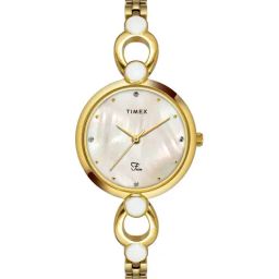 Timex Fria Women Off White Round Analog Watch - TWEL18101-picture-39