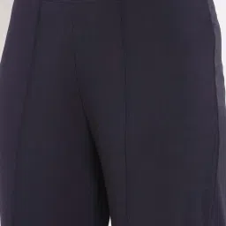 Kotty Navy Flared Fit Pants image 5