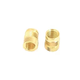 RS PRO M6 Brass Threaded inchsert 8.7 mm diameter 8 mm Depth 12.7 mm, 2040619 Bag of 100 Pcs image 4