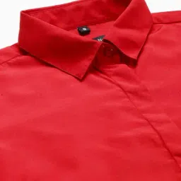 English Navy Red Regular Fit Shirt image 5