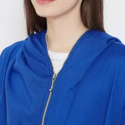 Belle Fille Blue Full Sleeves Sweatshirt image 4