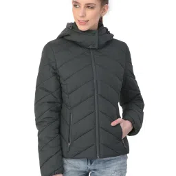 Woodland Green Quilted Jacket image 1
