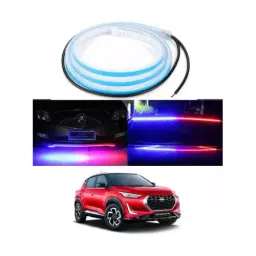 Cartronics 120cm Police strip Type Led  Red Blue   For NISSAN Magnite-picture-12