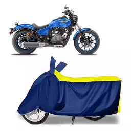 Auto Pearl Bike Cover for Bajaj Avenger 400 (Yellow & Blue)-picture-19