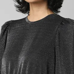 Only Grey Glitter A Line Dress image 5