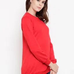 Belle Fille Red Embellished Sweatshirt image 3
