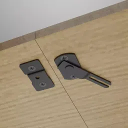 Ebco Table Connector Zinc Black Finish and Compact Size for Assembling Furniture, TC1 (Pack of 50) image 4