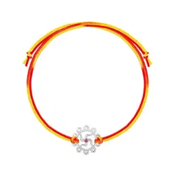 GIVA 92.5 Sterling Silver Swastik Rakhi for Bhai-picture-37