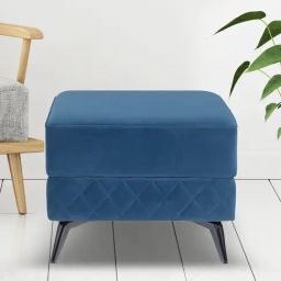 Duroflex Eden Blue Wood 1 Seater Ottoman-picture-19