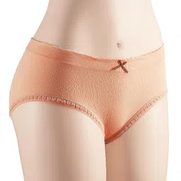 ghelonadi Hipster Panties for Women, Full Coverage Mid Waist, Antimicrobial, Women Lace Underwear Ladies Bikini Panties, Mid Waist Hipster, Seamless Briefs. image 2
