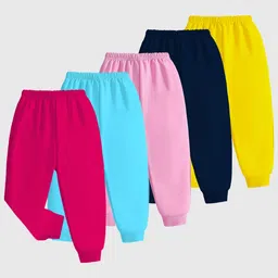 KUCHIPOO Pack of 5 Disney Featuring Mickey & Minnie Printed Pajamas - Blue Pink Magenta & Yellow image 3