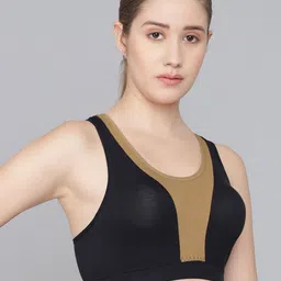 EFFECTINN Colourblocked Bra Full Coverage Lightly Padded image 3