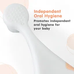 fab n funky Ultra Soft Bristle Cotton Toothbrush - Orange image 3