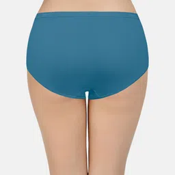 Amante Assorted Pack of 3 Low Rise Outer Elastic Hipster Briefs image 2