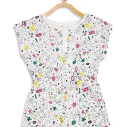 Elle Kids White Printed T Shirt-picture-28