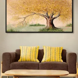 999Store Printed Brown Canvas Wall Art-image-4