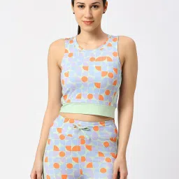 Being Human Multicolor Cotton Blend Printed Trackpants image 1