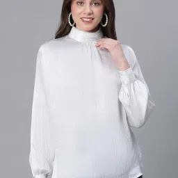 Oxolloxo White Regular Fit Top image 1