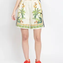 adidas White FARM PRM Shorts image 1