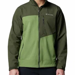 Columbia Canteen Heather Regular Fit Colour Block Sports Jacket-image-92