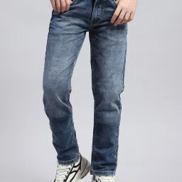 Monte Carlo Kids Light Blue Solid Jeans image 1