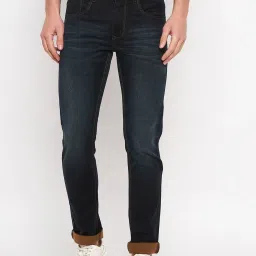 Duke Carbon Blue Slim Fit Stretchable Jeans image 1