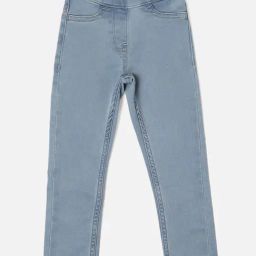 Allen Solly Junior Light Blue Solid Jeans-picture-38