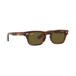 ray-ban kids Ray-Ban 0RJ9083S Brown Rectangular Sunglasses - 45 mm - Kids image 2