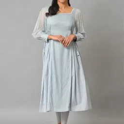 Aurelia Blue A Line Kurta-picture-10
