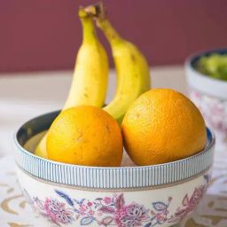 Fabindia Home Luxe Blue & White Ceramic Large Serving Bowl (1000ml)-picture-16