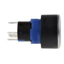 RS PRO Illuminated Push Button Switch Momentary 22.2 mm SPDT Green LED 250 V AC, 1758233 image 4