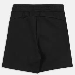 Puma Kids EVOSTRIPE 8 Black Cotton Logo Shorts image 2