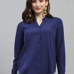 Monte Carlo Navy Regular Fit Shirt image 1