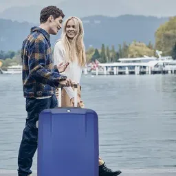 Wenger Blue Tenso Large Hardside Checked Luggage image 5