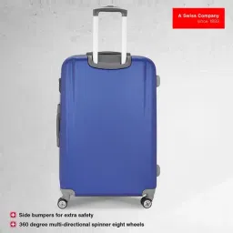 Wenger Blue Tenso Large Hardside Checked Luggage image 3