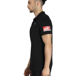 Puma Graphic Black Polo T-Shirt image 3