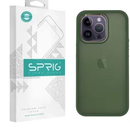 Sprig Translucent Back Cover for APPLE iPhone 14 Pro (Green) image 1
